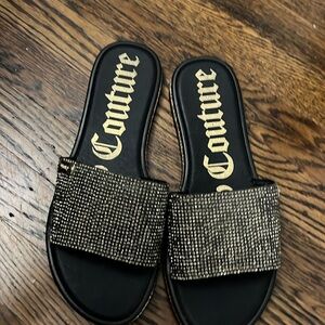 Juicy couture bling slides
